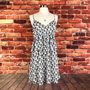 Oat + Fawn Printed Tiered Dress